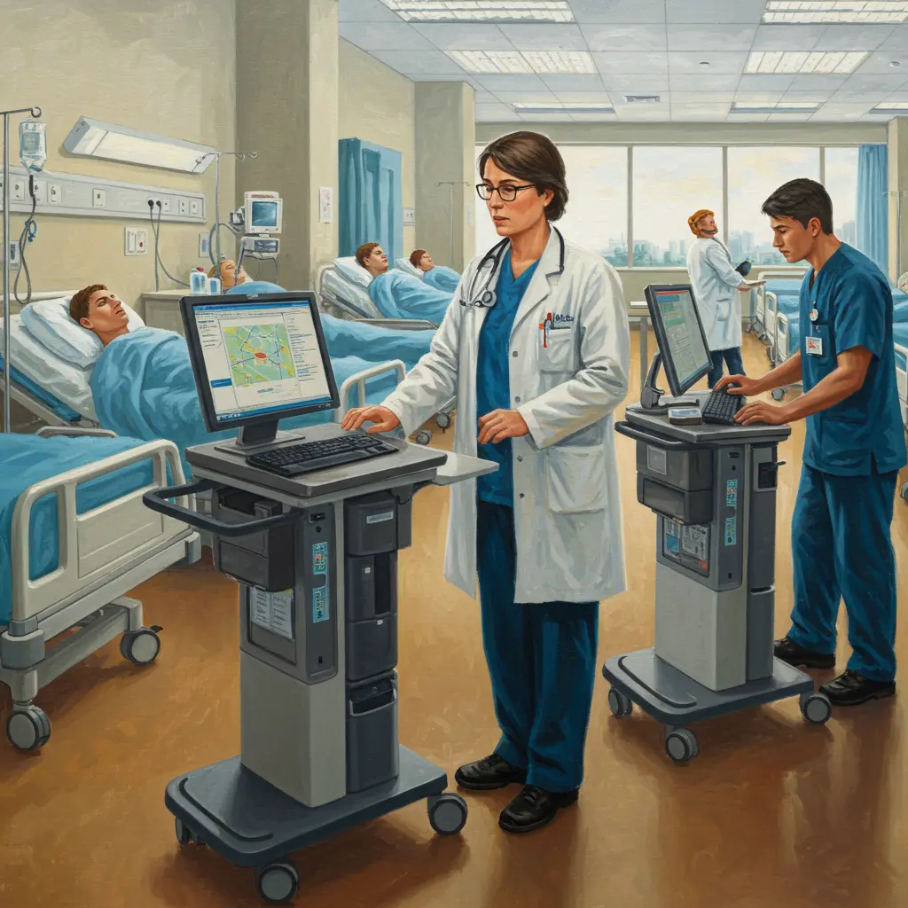 Computers on Wheels in Hospitals: Revolutionizing Healthcare Delivery